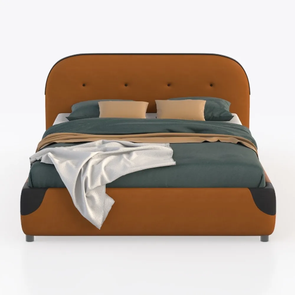 Pemberly Row Mid-Century Modern Velvet Upholstered