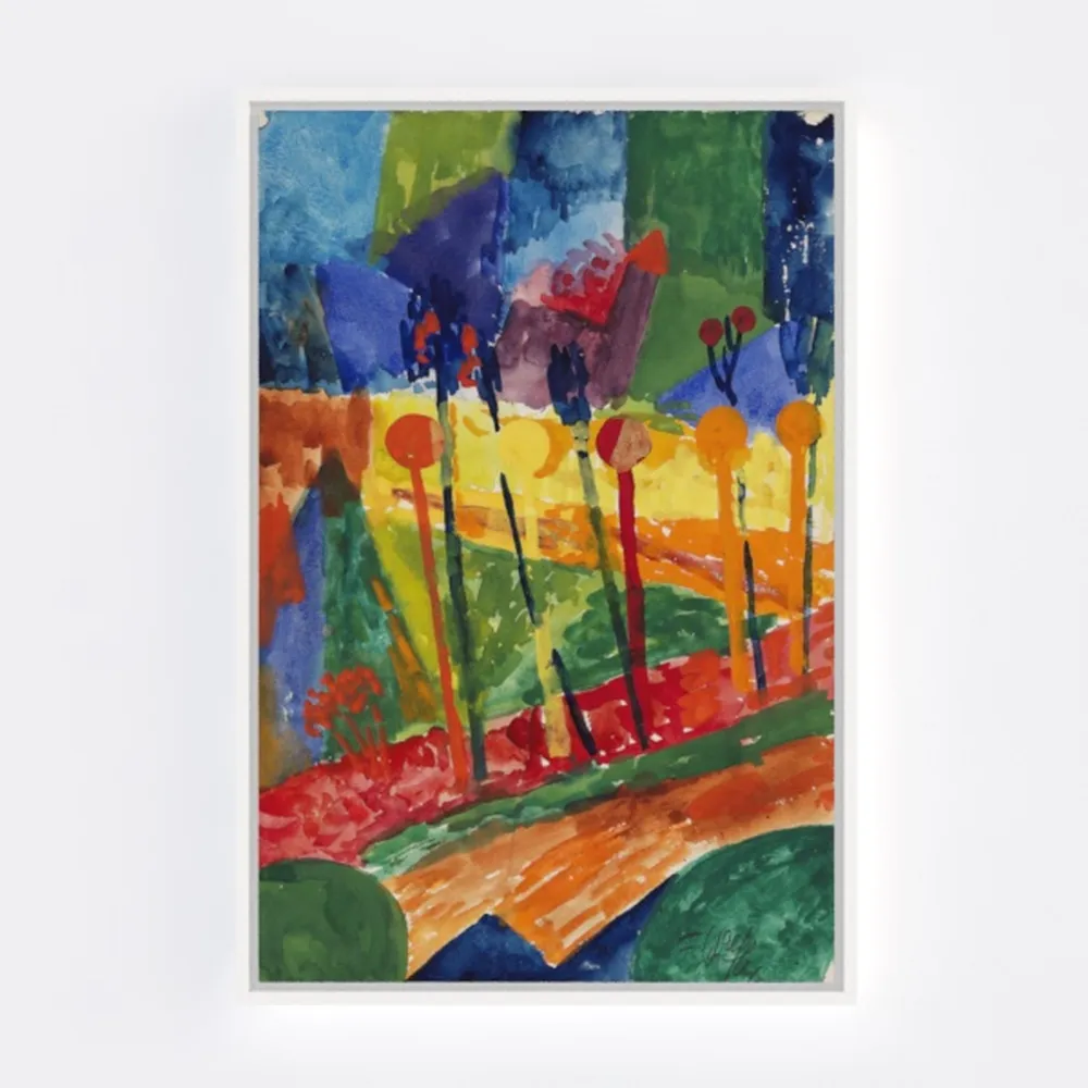 painting -Vivid Hound