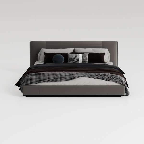 SOFTSEA Floor Bed Queen Size Upholstered Platform 