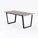 Mobili Fiver, First Extendable Table, 47.2(78.7) Left 45 Degree View