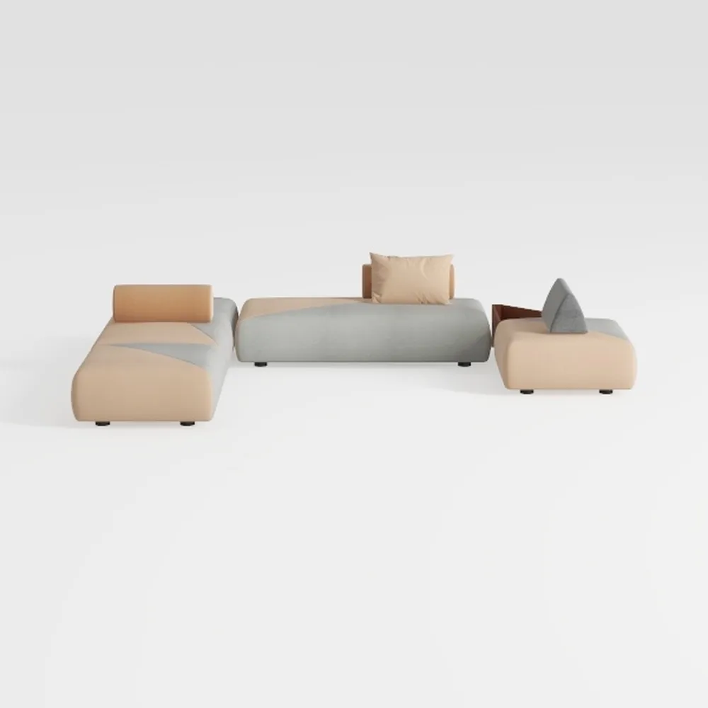 126IN Sofa for Living Room - Modular Sectional