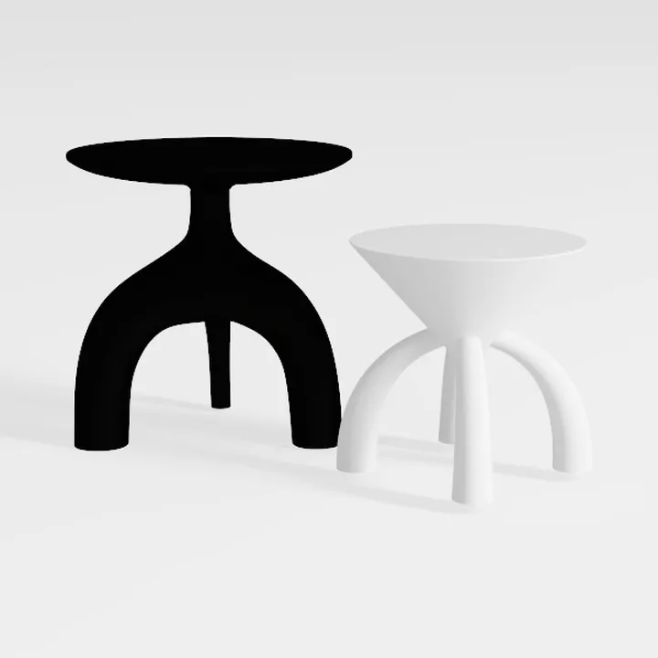 Jofran Mid Century Modern Side Table, Stylish