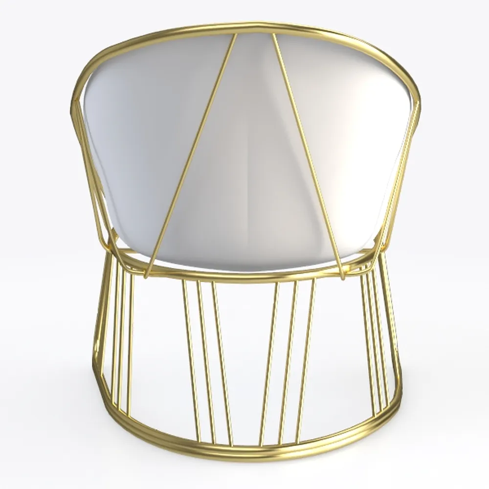 Milliard Circle Velvet Accent Chair for Living Roo