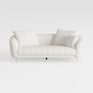 Velvet Sofa Modern Upholstered Armchair with Flowe