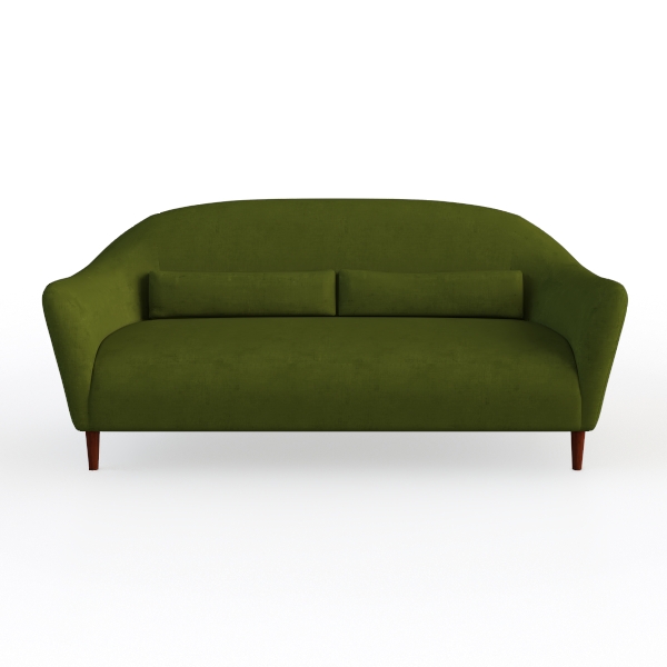 Best Choice Products 77&quot; Mid Century Modern Velvet