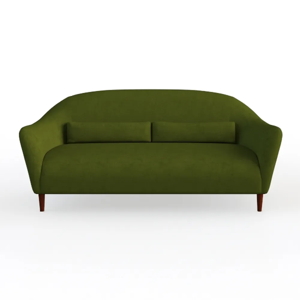 Best Choice Products 77" Mid Century Modern Velvet
