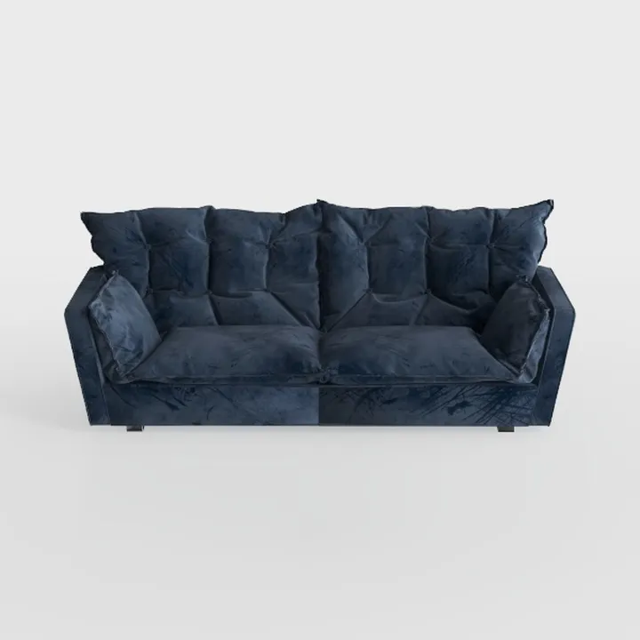 Legend Vansen 83" Convertible Modern Velvet Storag