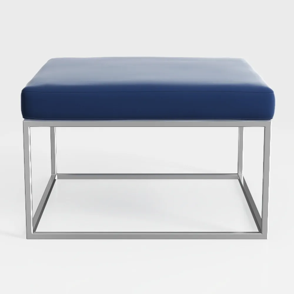 Fuji Contemporary Stackable Dining Chairs in Blue