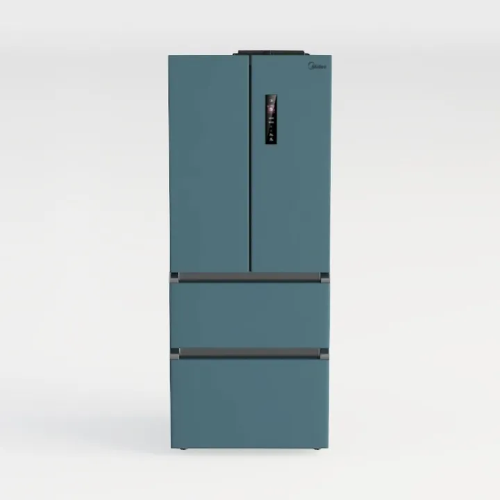 3.2 Cu.Ft Refrigerator, Retro Double Door Fridge