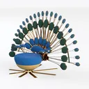 Sedia in velluto soffice con gambe in metallo dorato, moderna poltrona di lusso per camera da letto, soggiorno, bar, vanità, sedia per il tempo libero glamour bianca Left 45 Degree View