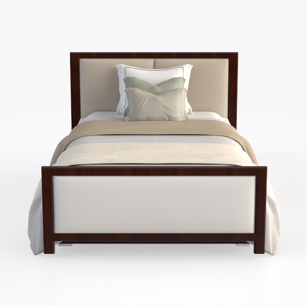 AMERLIFE Full Upholstered Platform Bed with