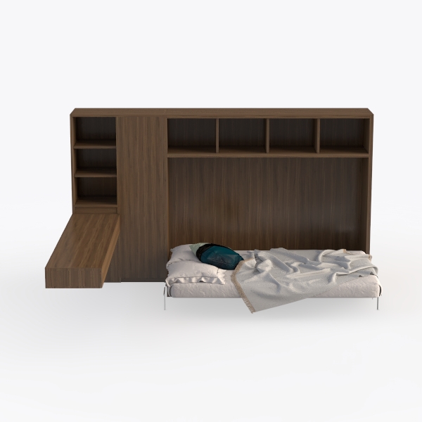 Oakland Living Easy-Lift Queen Murphy Wall Bed in 