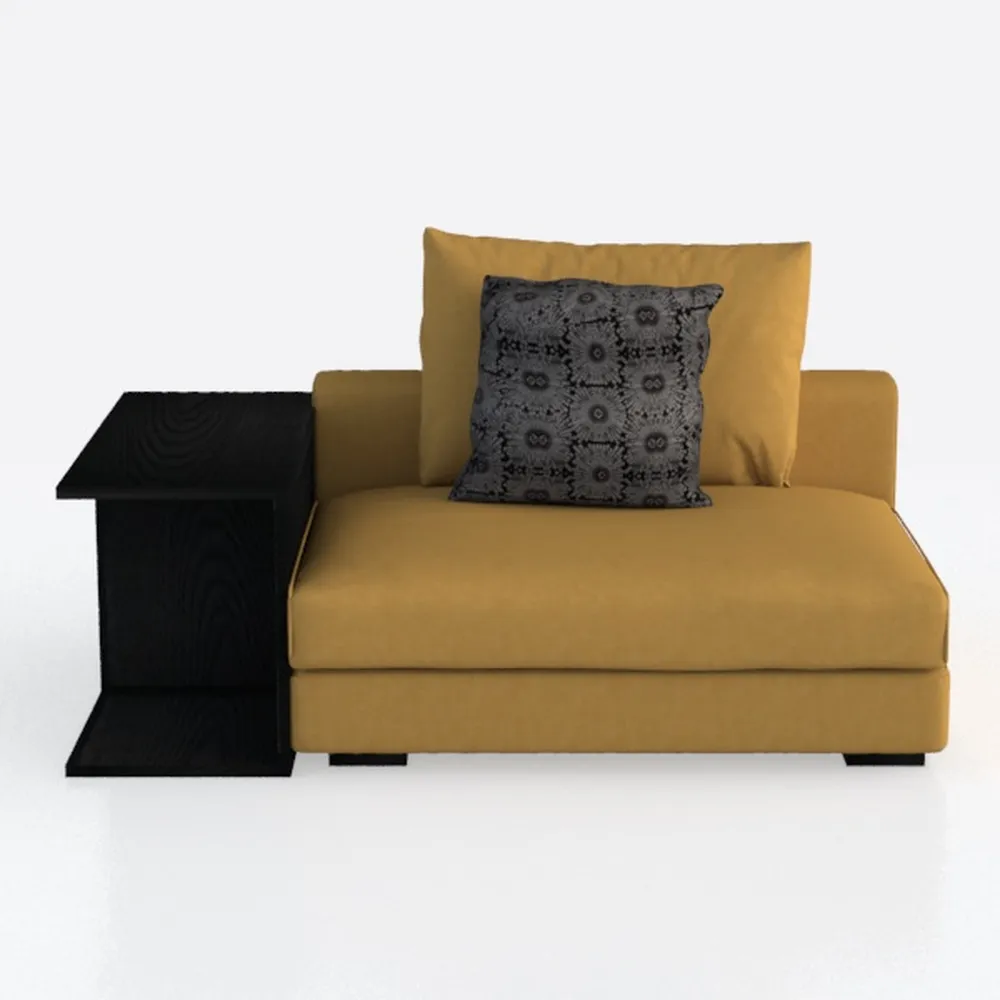 79.50 inches Long, Corduroy Sofa Fabric, with Thre