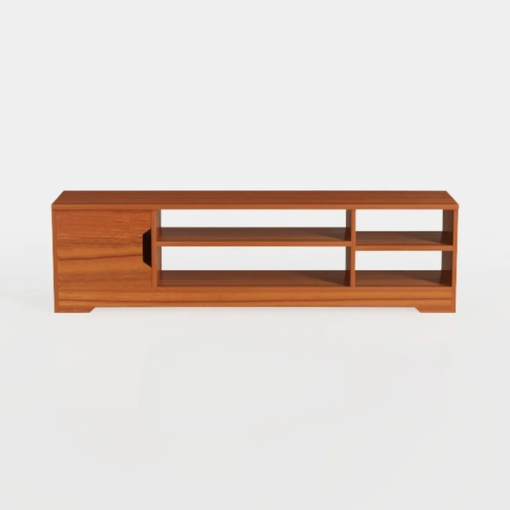 3 Door TV Stand Media Console for Large TV Wide