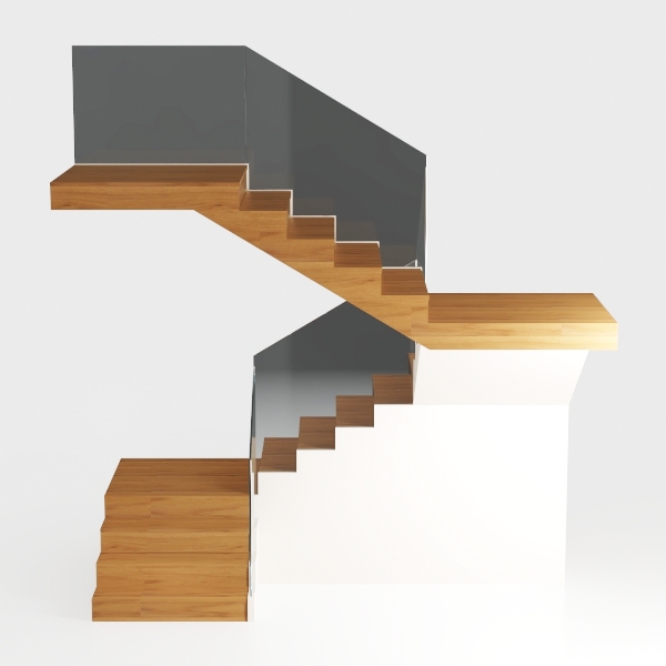 Corner stairs 6