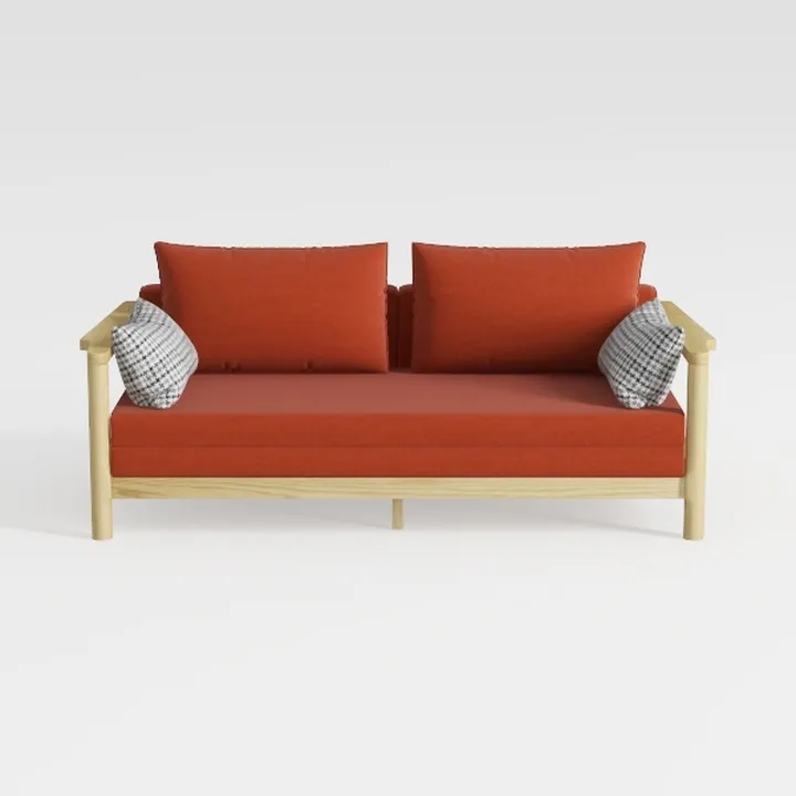 Rustic Hideaway Natural Cedar Wood Sofa Couch