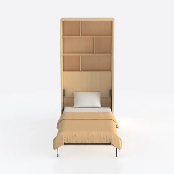 JCPQDWTD Tavolo Pieghevole Galleggiante da Parete con ripiano portaoggetti, scrivania per Computer in Legno salvaspazio per Studio e Camera da Letto, Colore Rovere