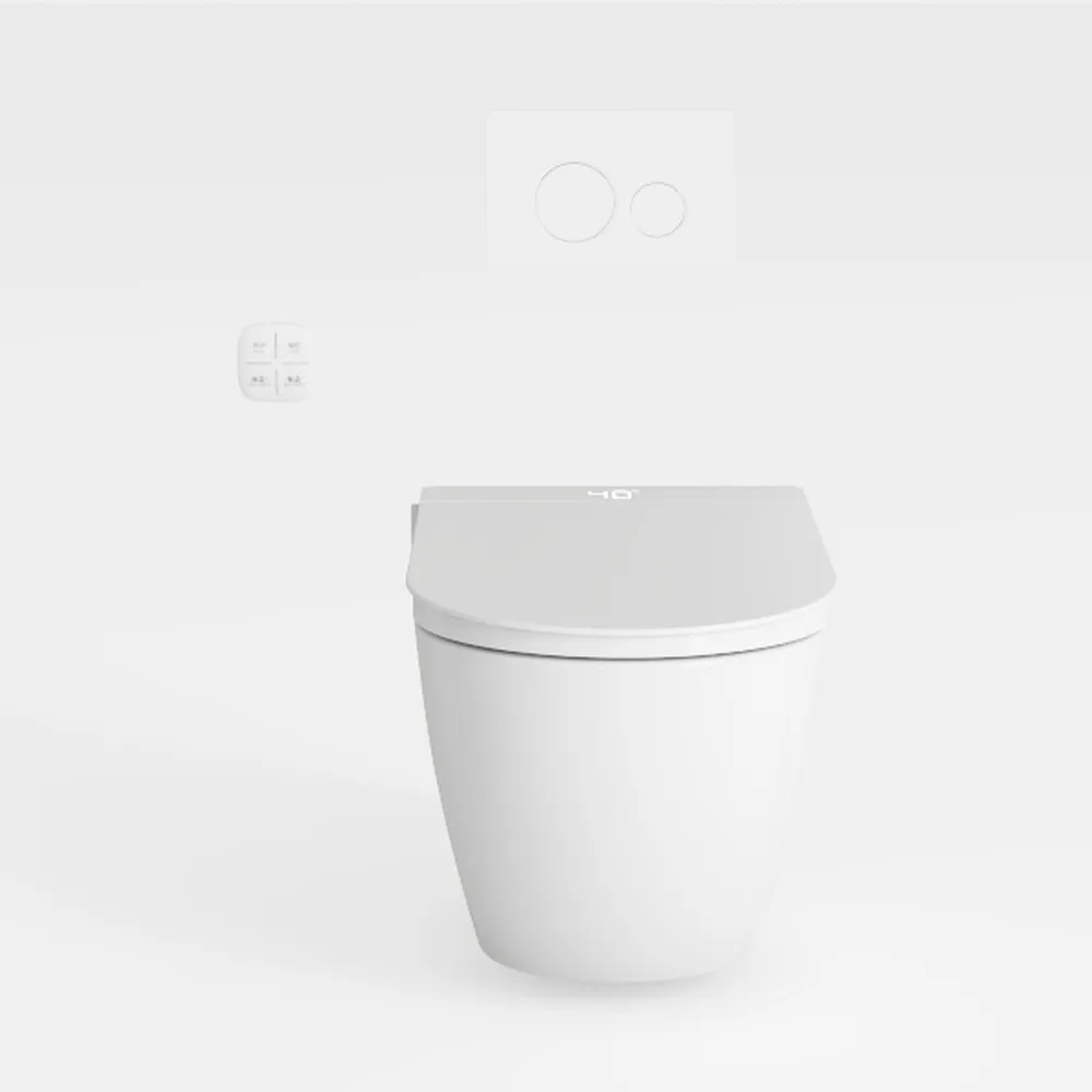 TDH Smart Toilet, Tankless Toilets with Foot