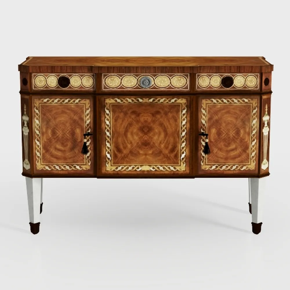 Shoe Cabinet with 4 Flip Drawers & 2 Top Drawers 