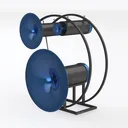 designer audio-Music Space Left 45 Degree View