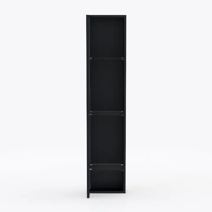 67" H Tall Storage Cabinet with 2 Doors and 1