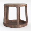 stool Left 45 Degree View