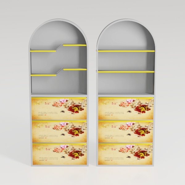 Vlsrka 71&quot; Tall Arched Cabinet, Kitchen Pantry