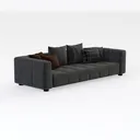 Oversized Modular Sectional Couch, Cloud Couches Right 45 Degree View