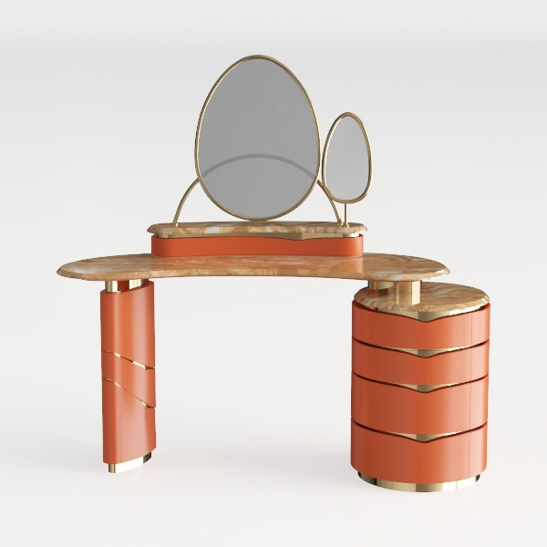 dressing table-Peach Fuzz