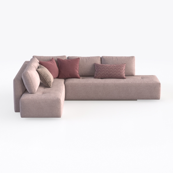 ovios 104&quot; Cloud Sectional Couch with L-Shape
