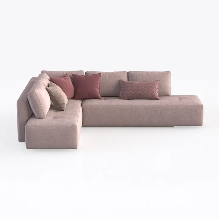 ovios 104" Cloud Sectional Couch with L-Shape
