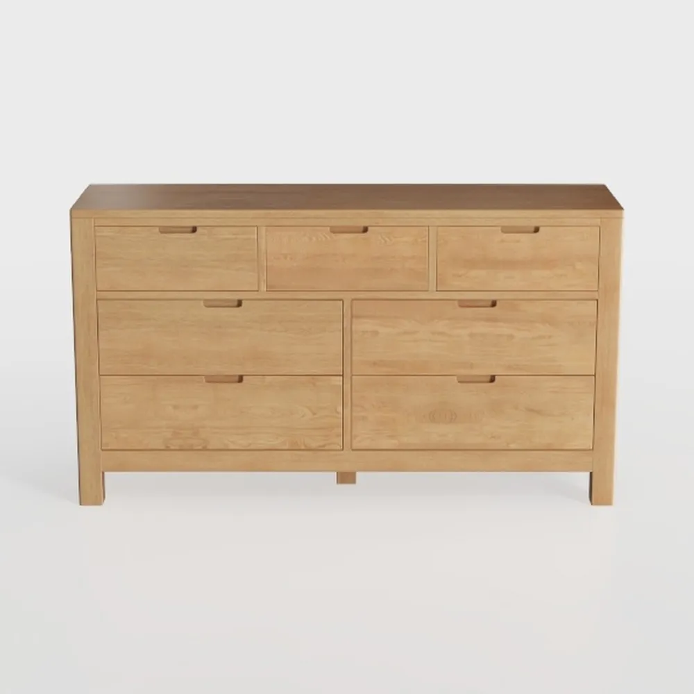 HIFIT 6 Drawer Dresser, 47.2" Wide Chest of