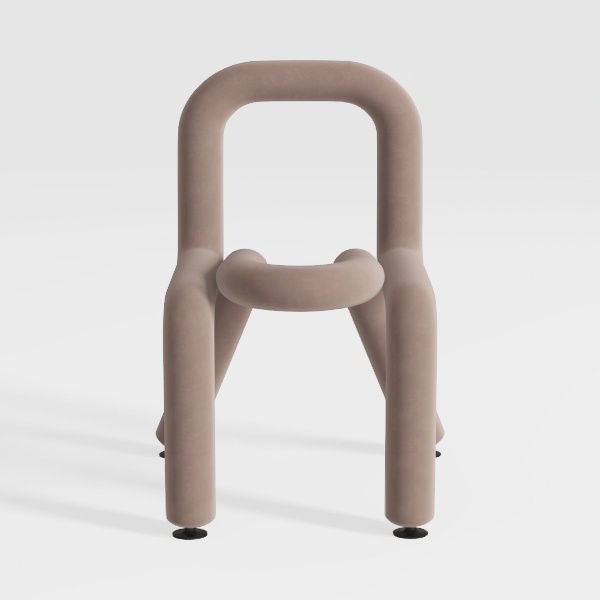 Modern Geometric Velvet Accent Chair - 280LB Sturd