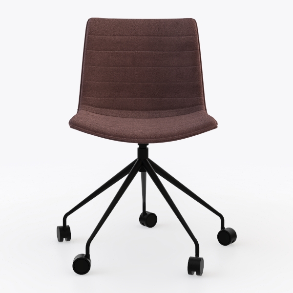 Orange Factory Criss Cross Chair Wheels Wide