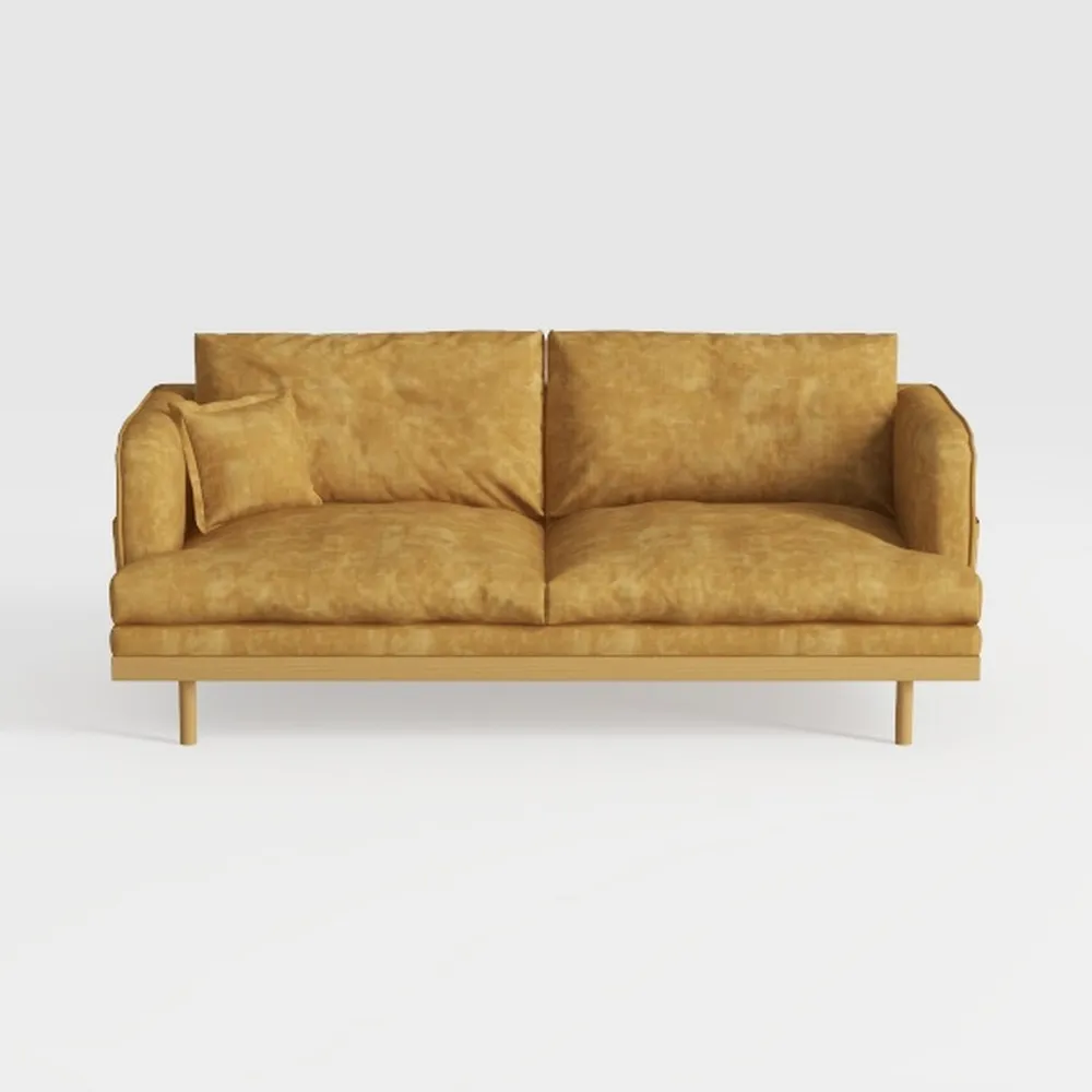 CHITA Mid-Century Modern Sofa, Fabric Couch for Li