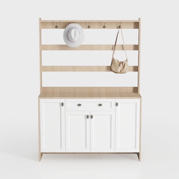 EOYUTLLY Shoe Cabinet for Entryway with 2 Flip