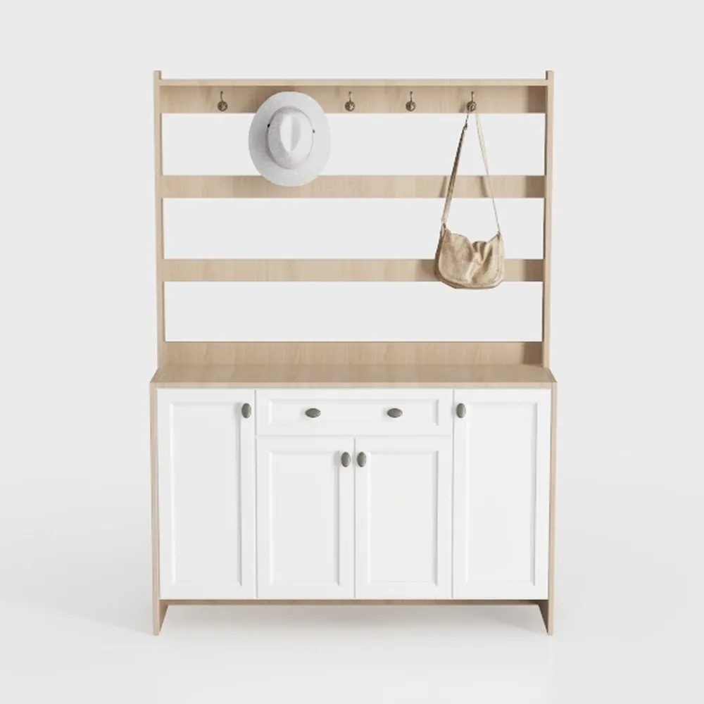 EOYUTLLY Shoe Cabinet for Entryway with 2 Flip