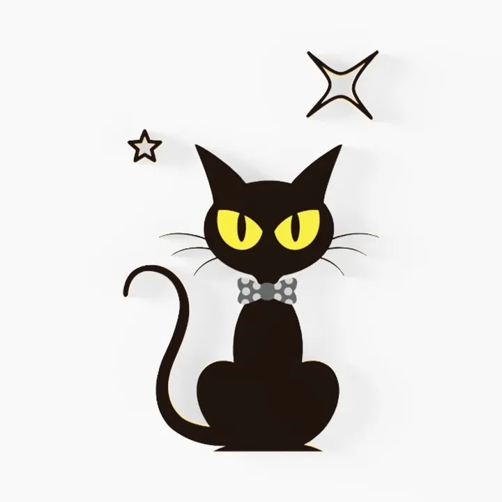 Halloween Black Cat 