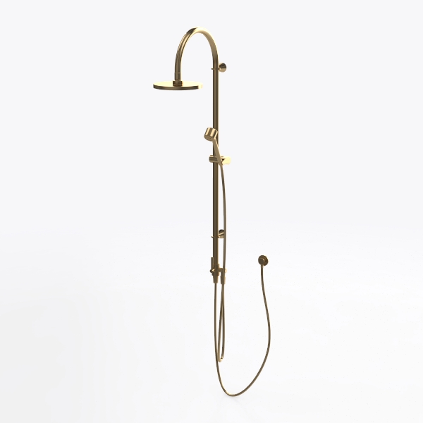 Outdoor Shower Fixture,3 Functions Handle Tub
