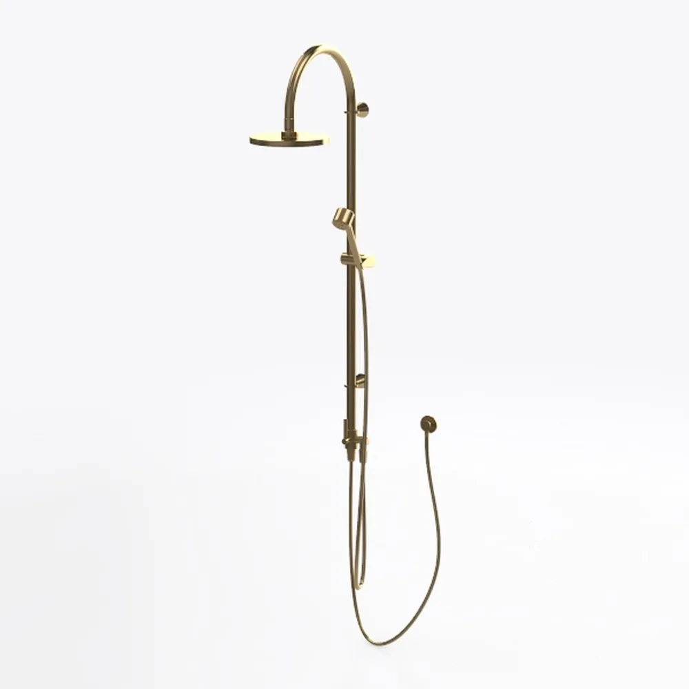 Outdoor Shower Fixture,3 Functions Handle Tub