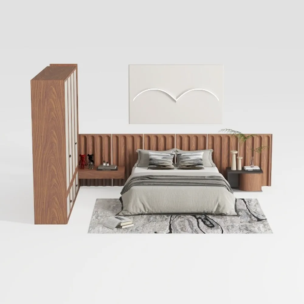 134.6" U Shaped Cloud Couch Sectional Sofa,