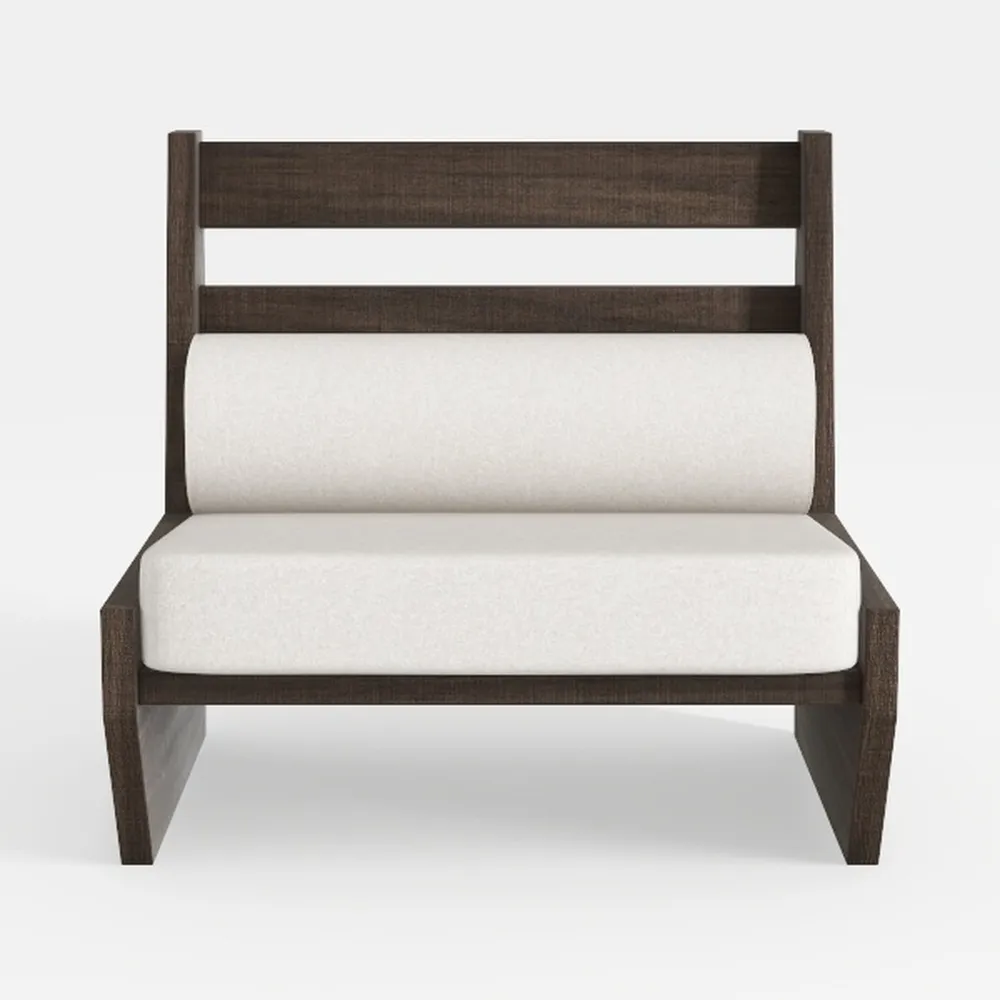 Aluminum Outdoor Patio Furniture - 2 Pcs Armchair,