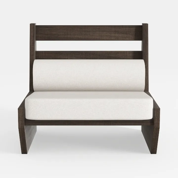 Aluminum Outdoor Patio Furniture - 2 Pcs Armchair,