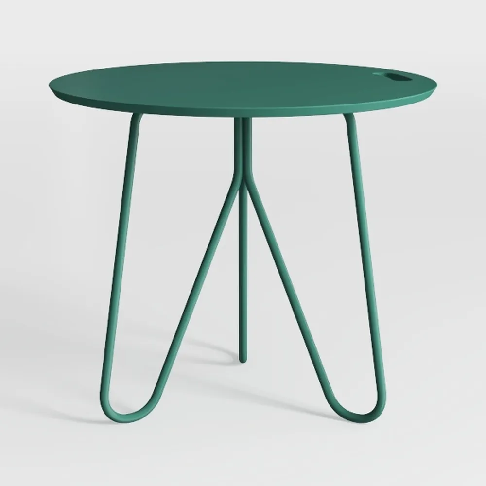 LIFFY Patio Side Table, Small Round End Table