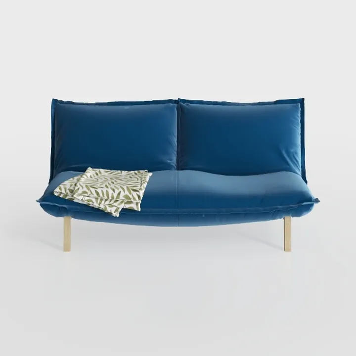 Meilocar Convertible Futon Sofa Bed Couch, Modern 