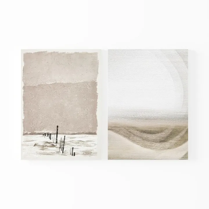 Abstract Canvas Wall Art, Large Geometric Figure