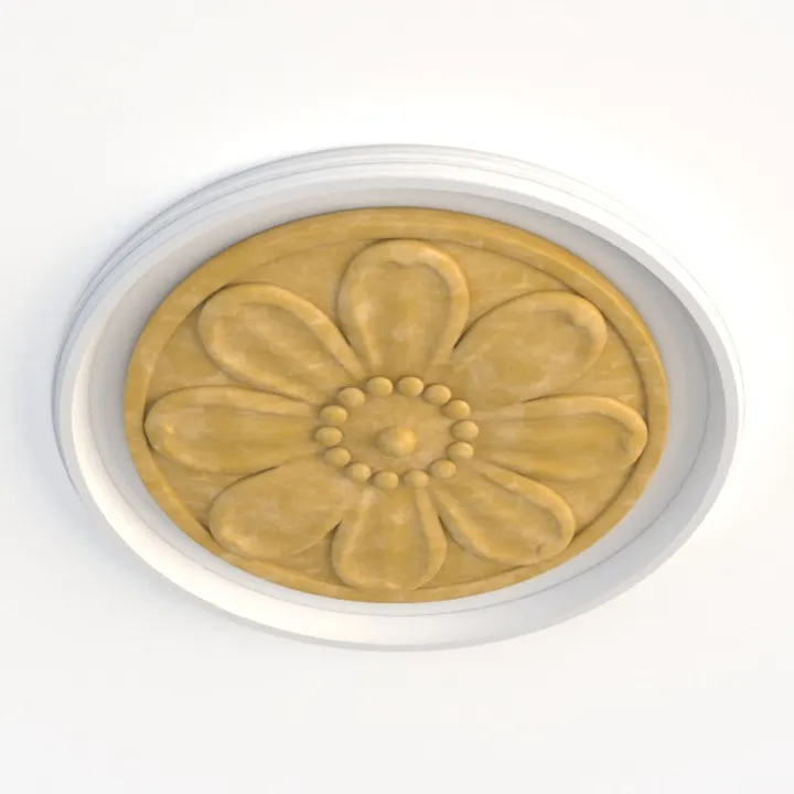 HIG Set of 2 Decorative Round Pleated Throw