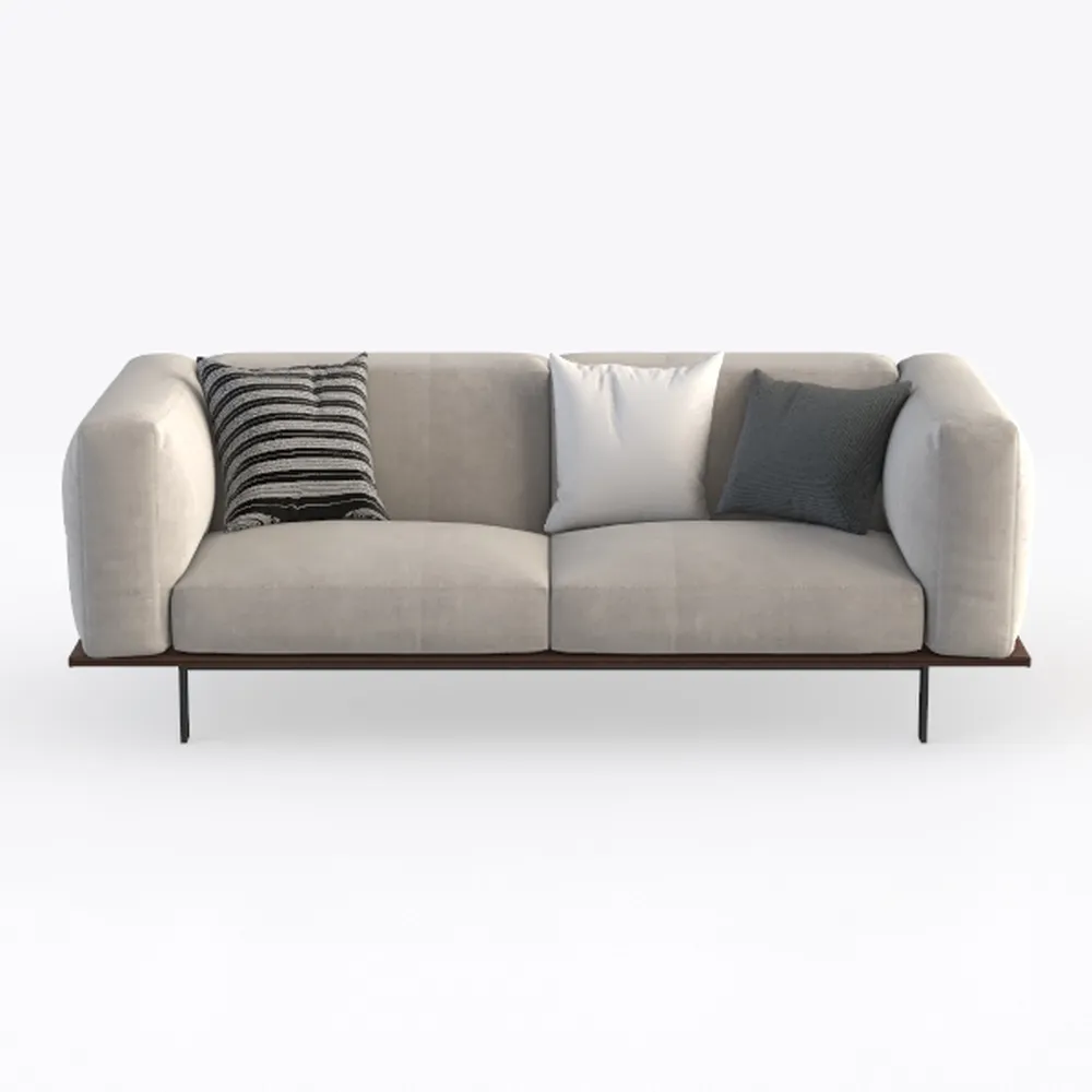 Get Set Style Modern Accent Loveseat Sofa Couch, T