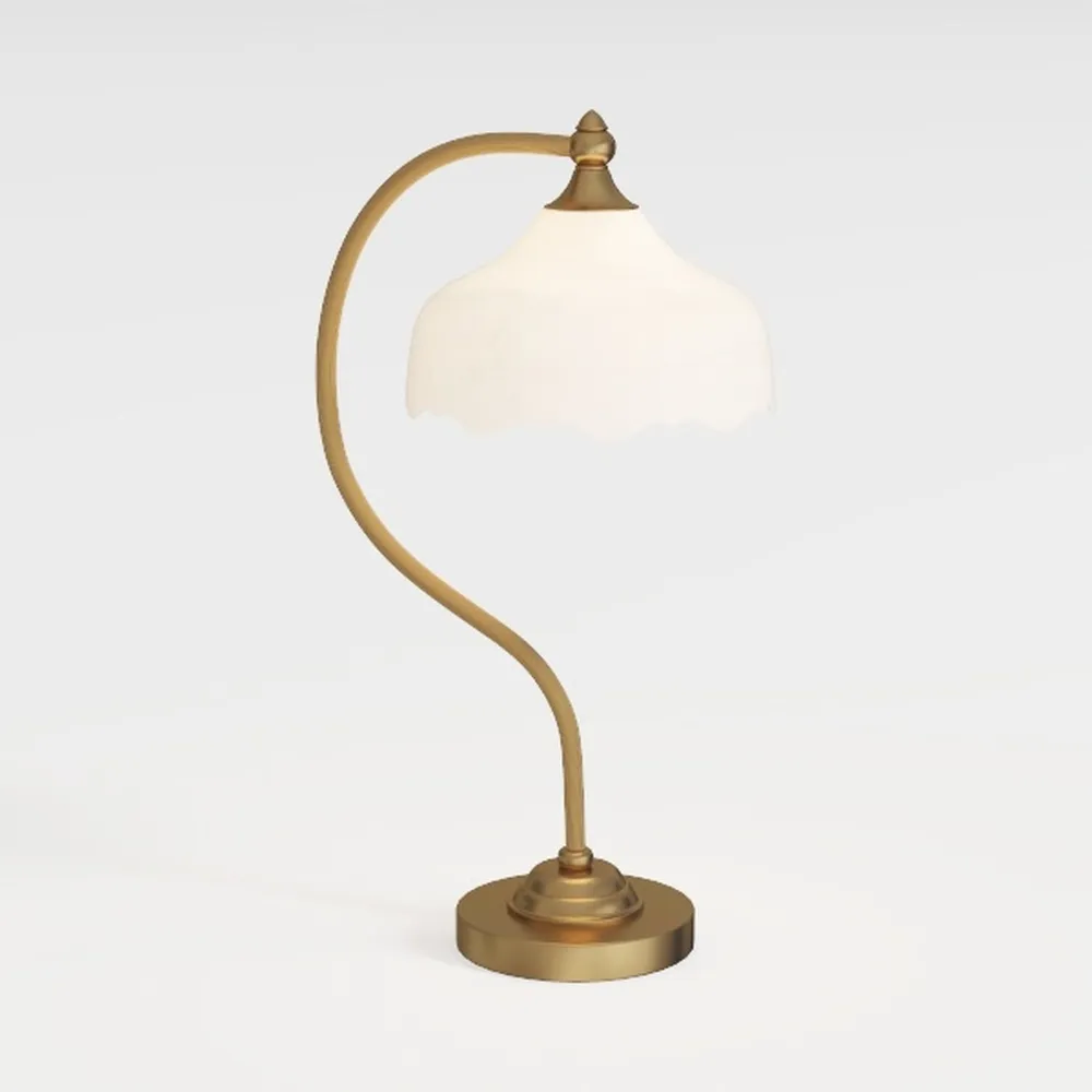 Cordless LED Table Lamp, 180° Swing Arm Desk Lamp