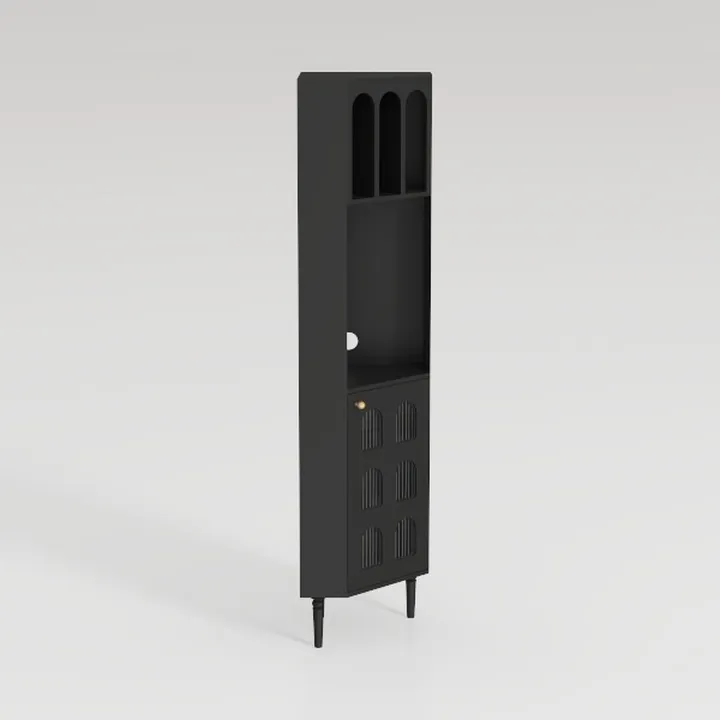 Tall Bathroom Storage Cabinet with 2 Doors, 67" 